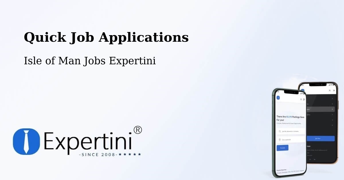 Quick Apply Feature – Colby - Isle of Man Jobs Expertini